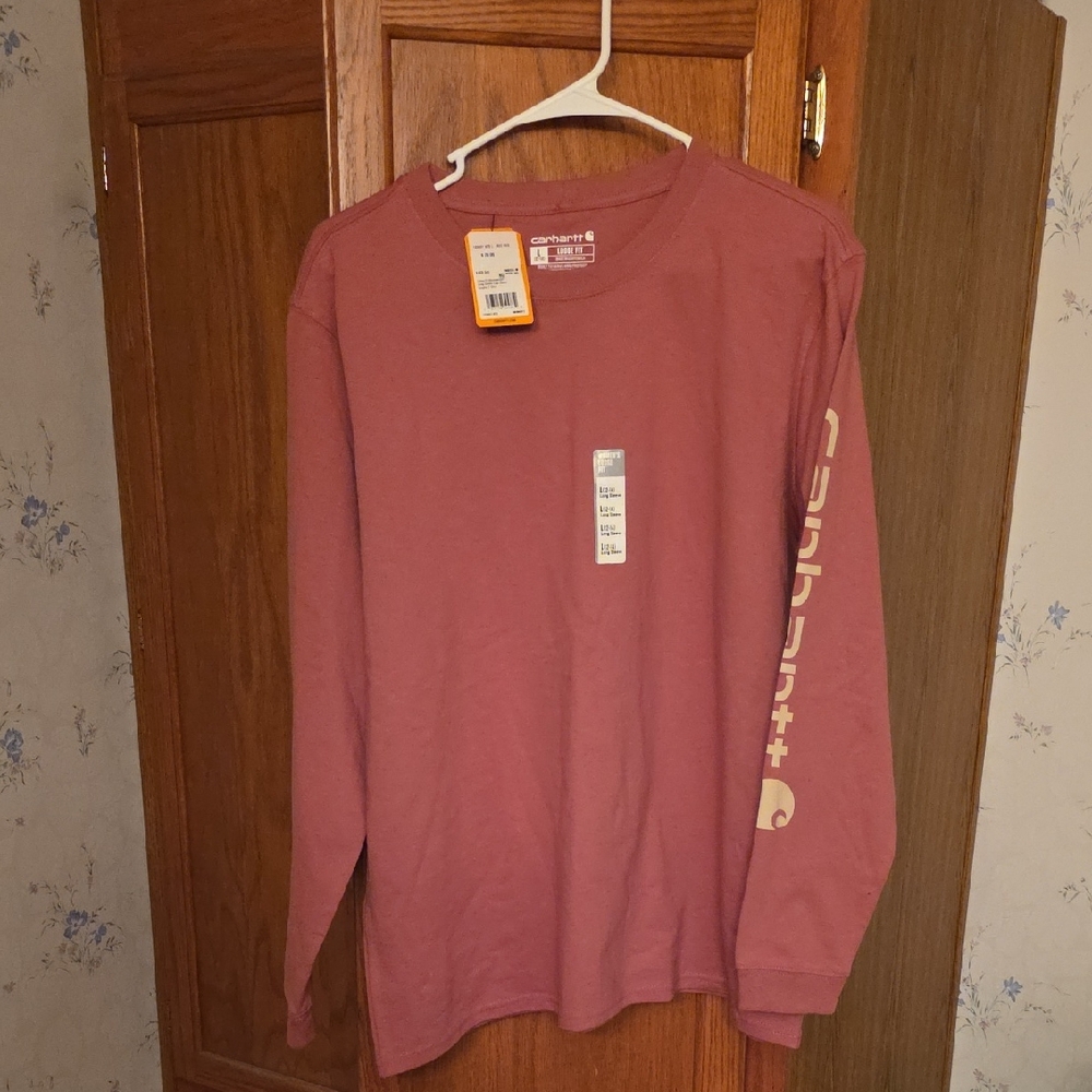 Carhartt Rose Long Sleeve Tee NWT